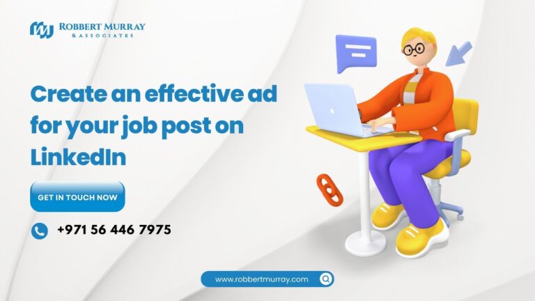 Create an effective ad for your job post on LinkedIN