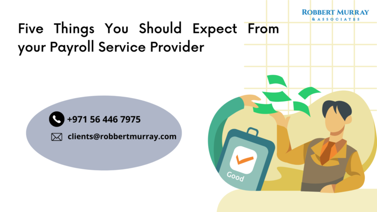 Five Things You Should Expect From your Payroll Service Provider